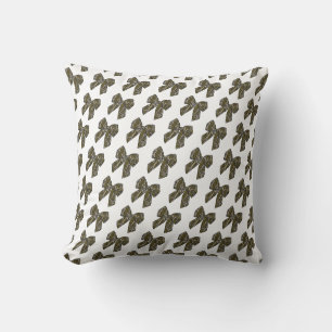 Coussin Camo Bow Camo Bow Camo Coquette Chasse Bow Girl