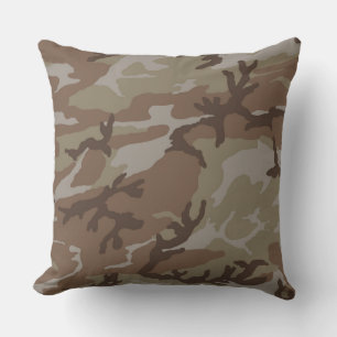 Coussin Camo du désert urbain