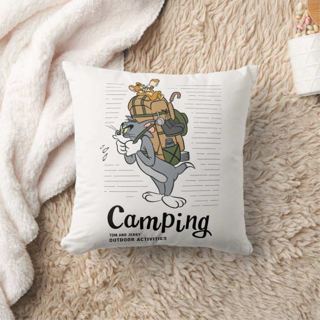 Coussin Camping Tom & Jerry (Couverture)