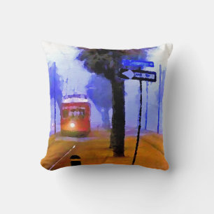 Coussin canal Streetcar brouillard matin