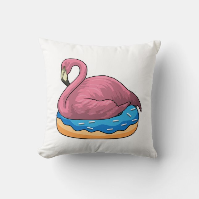 Coussin Canard avec Donut (Recto)