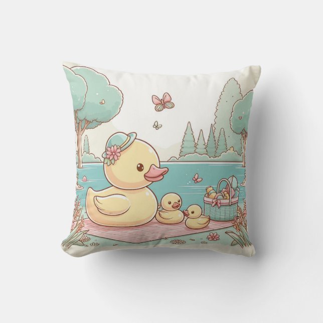 Coussin Canard en caoutchouc Duck  (Recto)