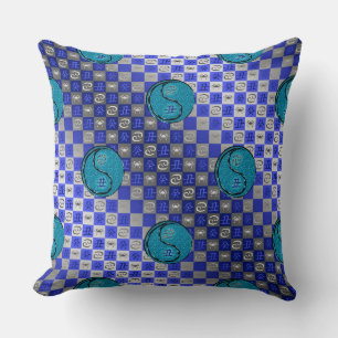 Coussin Cancer & Bœuf d'Eau