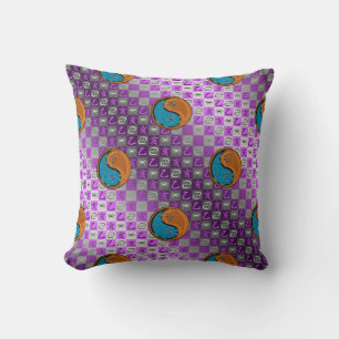 Coussin Cancer & Sanglier de Bois