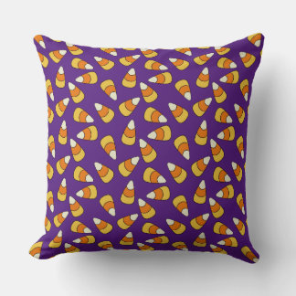 Coussin Candy Corn Motif