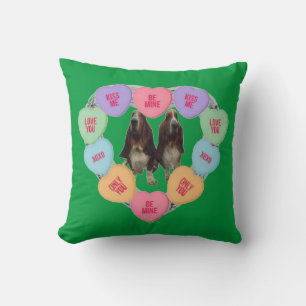 Coussin Candy Love Coeurs avec des actifs