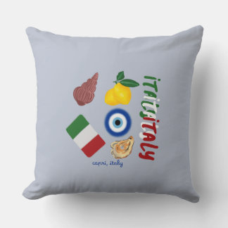 Coussin Capri, Italie Jeu d'oreiller