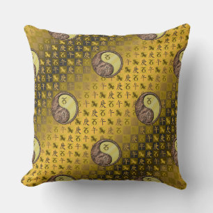 Coussin Capricorne & Cheval de Métal