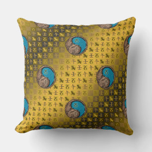 Coussin Capricorne & Cheval d'eau
