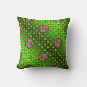 Coussin Capricorne & Chèvre de terre