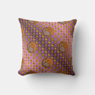 Coussin Capricorne & Coq de Bois