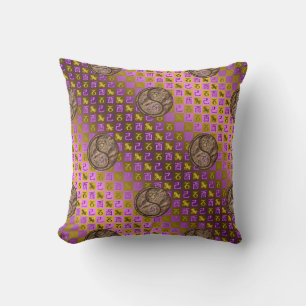 Coussin Capricorne & Coq de Terre