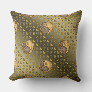 Coussin Capricorne & Lapin de Feu