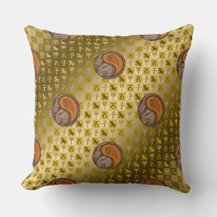 Coussin Capricorne & Rat de bois