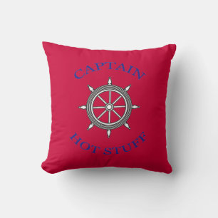 Coussin « Captain Hot Stuff »
