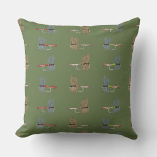 Coussin Capuchons de pêche à la mouche
