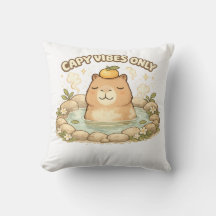 Capy Vibes Only Mignon Capybara Kawaii
