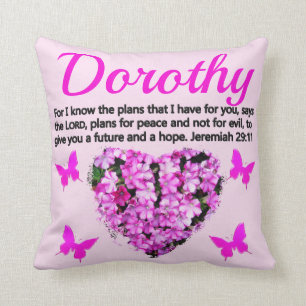 COUSSIN CAR JE CONNAIS LES PLANS JEREMIAH 29:11 PERSONNALI
