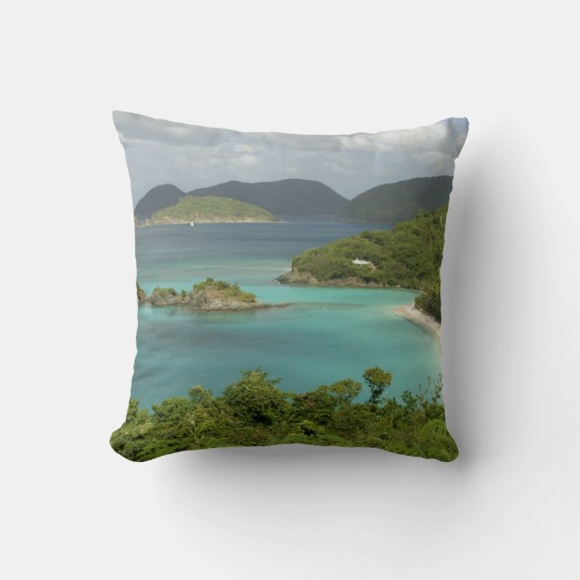 Coussin Caraïbes, îles Vierges américaines, Saint-Jean (Recto)