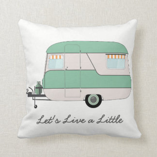 Coussin Caravan Cushion - Retro Caravan - Vacances d'été