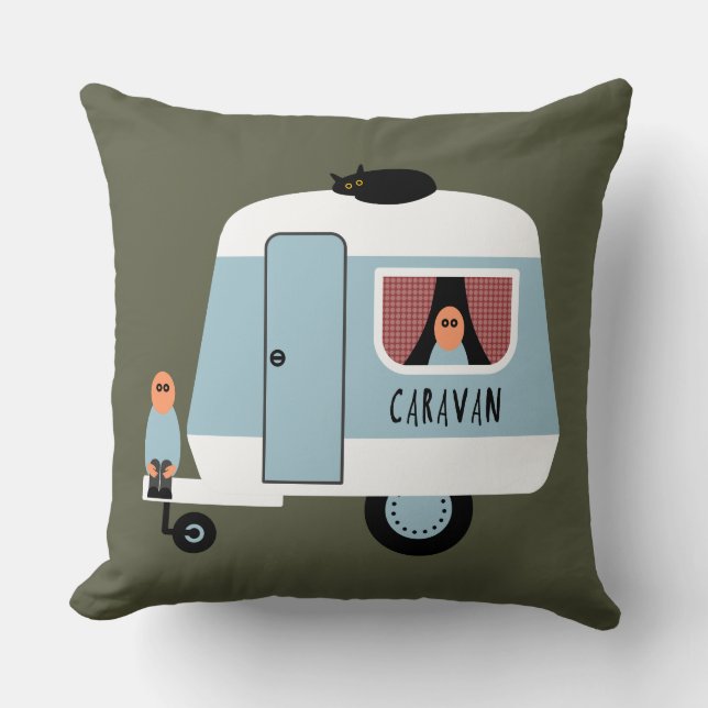 Coussin Caravane (Recto)
