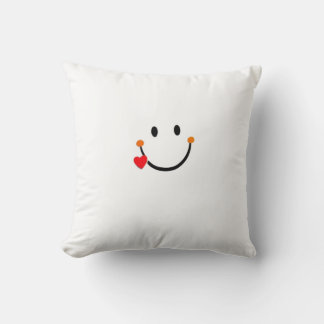 Coussin Carita Sonriente con Corazón