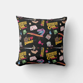 Coussin Carl le Navigateur de Donjon Par Yard Carreaux Noi