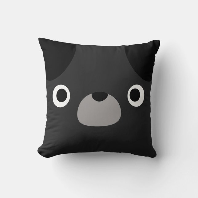 Coussin Carlin de Pugly (Recto)