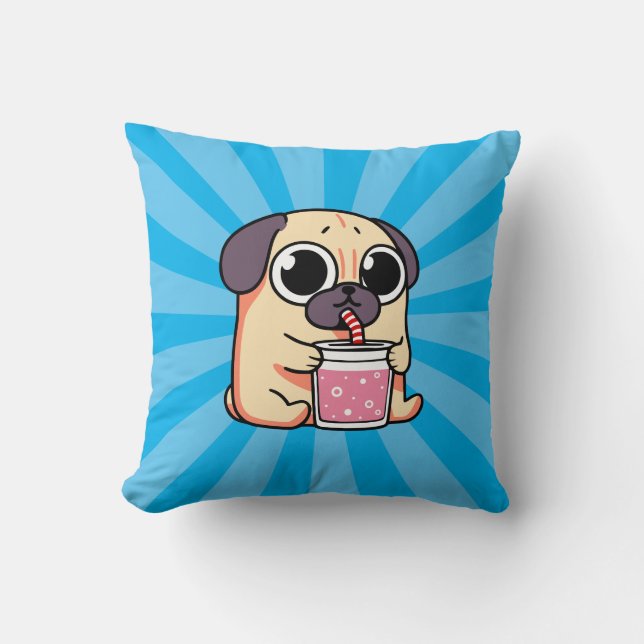 Coussin Carlin mignon (Recto)
