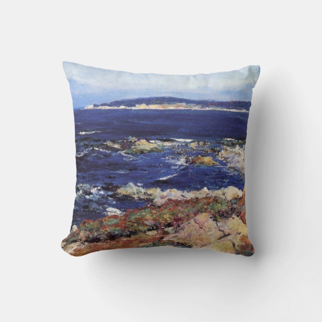 Coussin Carmel Seascape par Guy Orlando Rose (Recto)