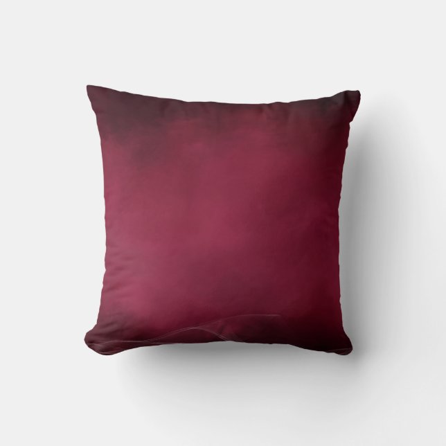 Coussin Carmine Rouge doux Pastel Couleur Tone (Recto)