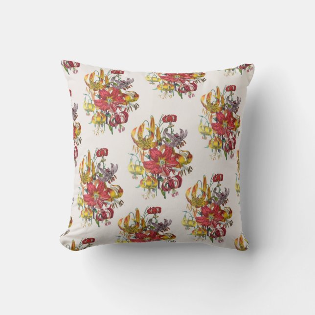 Coussin Carnaval des fleurs (Recto)