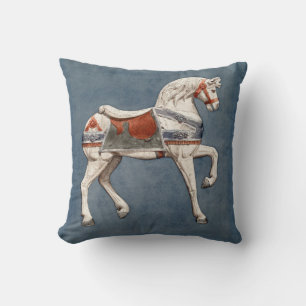 Coussin Carousel Horse (1935-1942) par Henry Murphy.