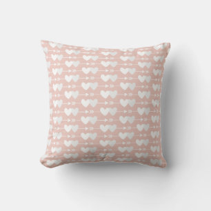Coussin Carré à deux coeurs