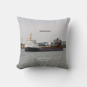 Coussin carré algomarine