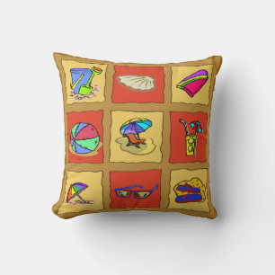 Coussin Carré de plage