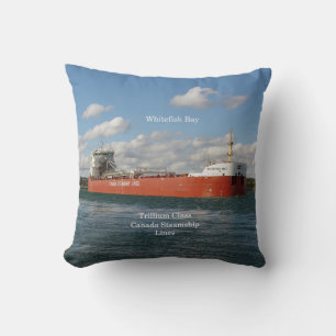 Coussin carré de Whitefish Bay