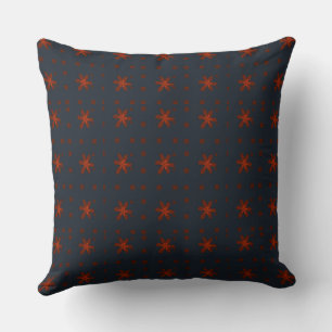 Coussin Carré floral officiel énigme Marine Maroon