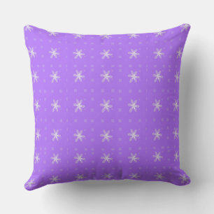Coussin Carré floral officiel énigme pourpre