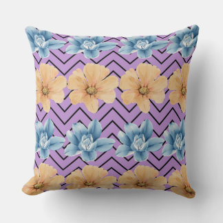 coussin carré, Lecteur de fleurs,