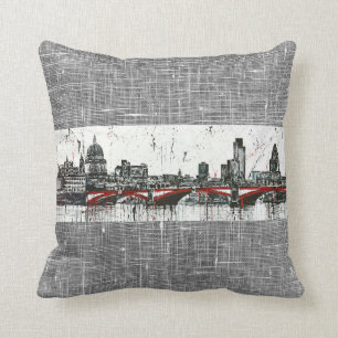 Coussin Carreau 16" de Londres x 16"