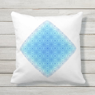 Coussin Carreau abstrait de diamant