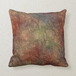 Coussin Carreau abstrait de réversible de couleurs de ton