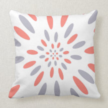 Carreau blanc, gris et saumoné de couleur