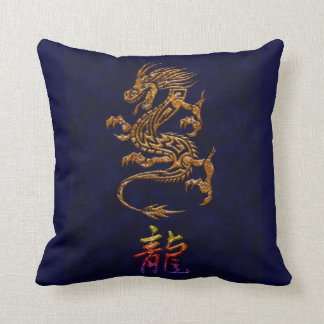 Coussin Carreau chinois de conception de dragon