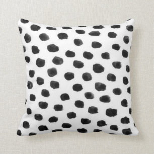 Coussin Carreau dalmatien du point