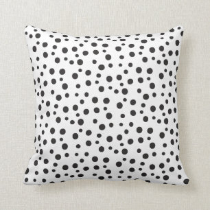 Coussin Carreau dalmatien du point