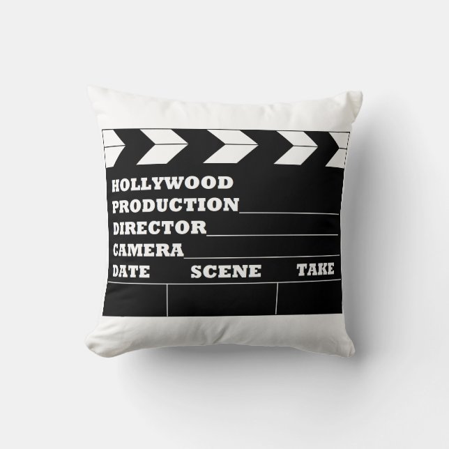 Coussin Carreau de bardeau de Hollywood (Recto)