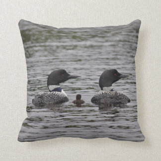 Coussin Carreau de camps de région sauvage d'étang de Tim