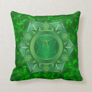 Coussin Carreau de Chakra de coeur